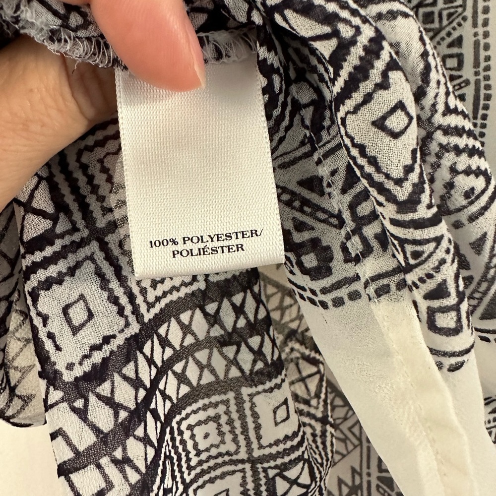 Ann Taylor Black & White Blouse - Picture 5 of 5
